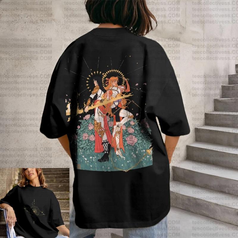 Sailor Moon 2026 New Hot Anime Harajuku Summer T-shirt Women's 2025 New Oversized Retro Street Casual Loose Men's Unisex Tops