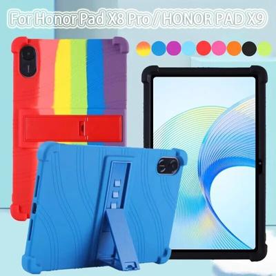 Kids Silicone Cover For Honor Pad X9/Pad X8 Pro ELN-W09 2023 Tablet 11.5'' Pad X8 10.1 Protective Shell Case