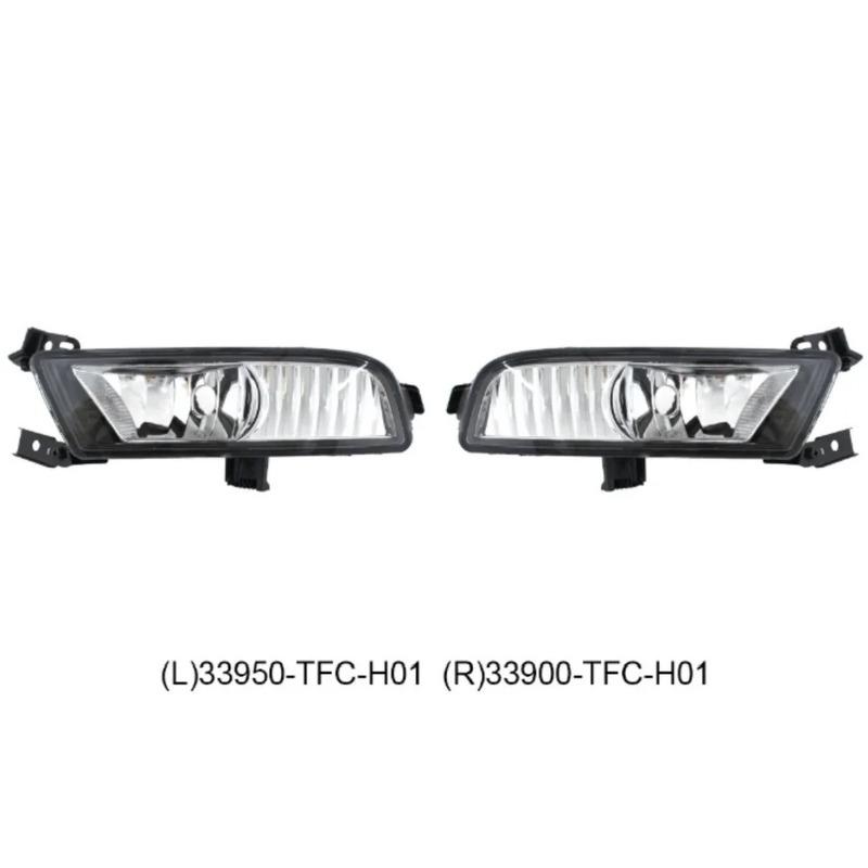 For Honda CRV 2015 2016 Front Fog Light Lamp Assembly Passenger Left+Right Pair Kit OE 33950-TFC-H01 33900-TFC-H01