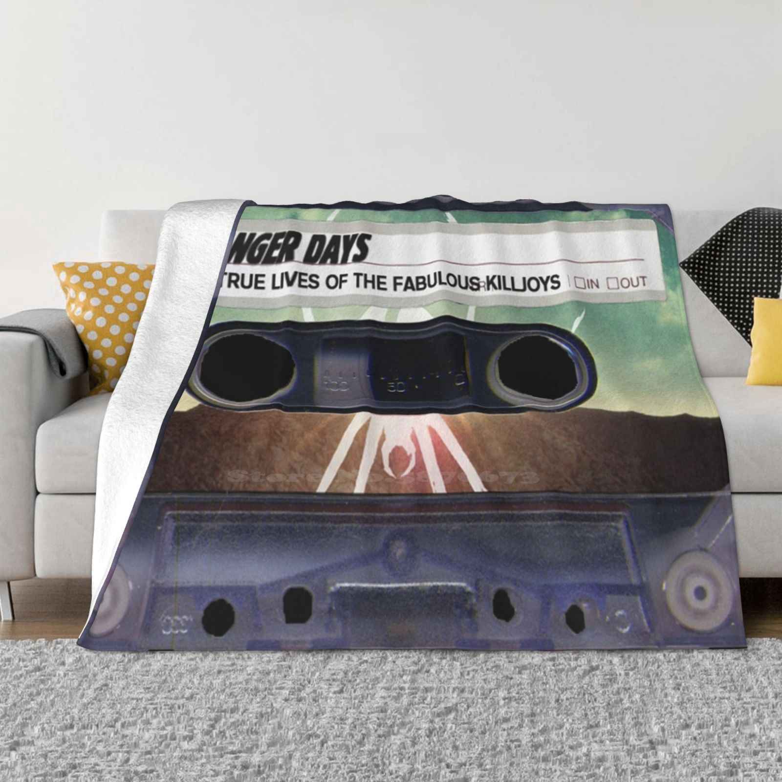 

Danger Days : The True Lives Of The Fabulous Killjoys Best Selling Room Household Flannel Blanket Mcr Gerard Way Ray Toro Mikey 30x40in