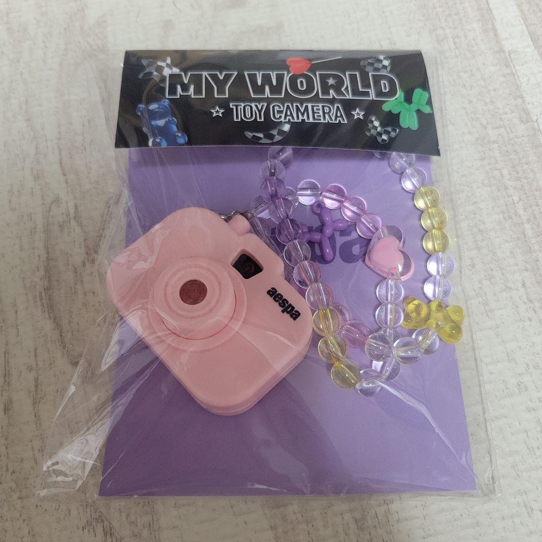 [Б/У] aespa my world МД игрушечная камера игрушечная камера
