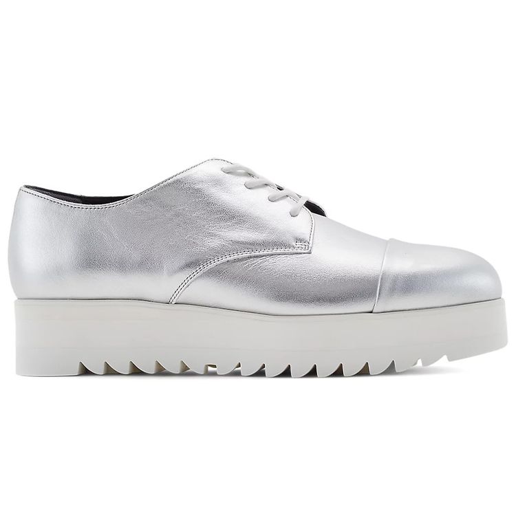 ONITSUKA TIGER Derby Durable Comfortable Thick Sole Sneakers Women Sneakers Silver 1182A290-021