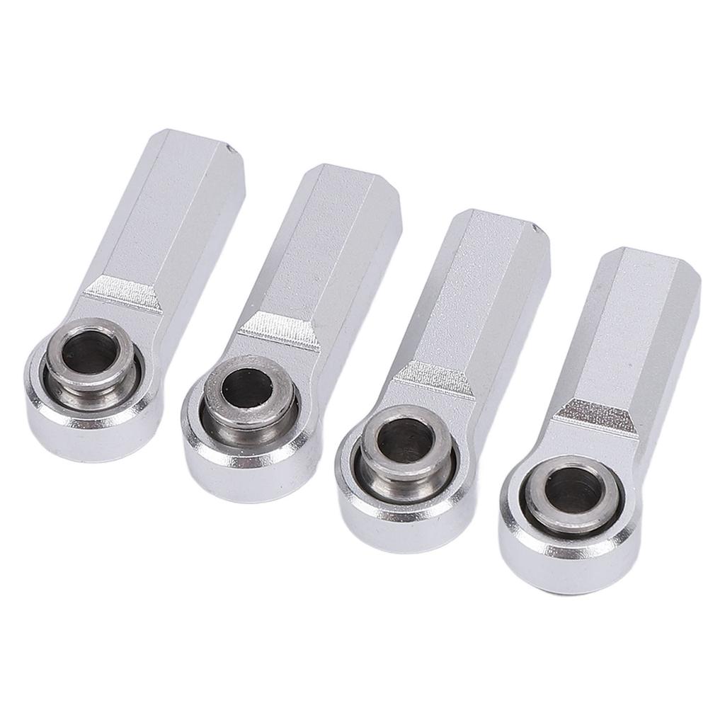4PCS Metal Joint Alloy for 1/10 Model Car 7.0mm Diameter M4 Thrd RC Car Joint 4 Straight
