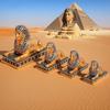Ancient Egypt Sphinx Pharaoh Ornament Resin Statue Handicraft Souvenir Gift Museum Mysterious Mummy Decoration