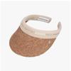 Helen Kaminski Bianca 8 Nuga Natural Logo Visor Sun Cap Hat52204
