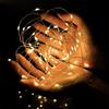 1/2/5/10M Fairy Light String Led Copper Wire String Light Battery Powered For Bedroom Garden Party Wedding Decoration