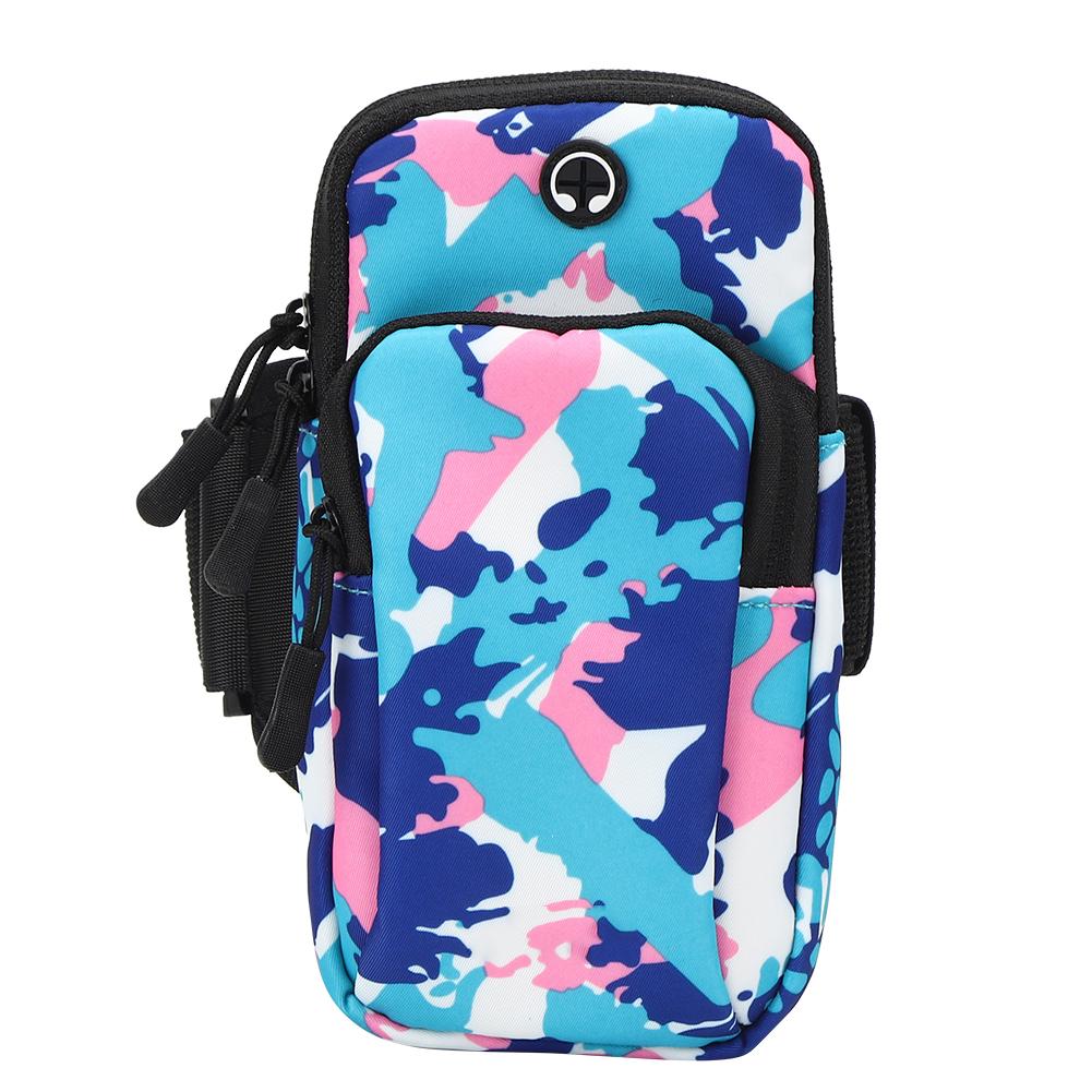 Wasserdichte Sport-Armtasche Universal Laufarmband Handyhalterung Tasche für IOS für HuaweiRainbow