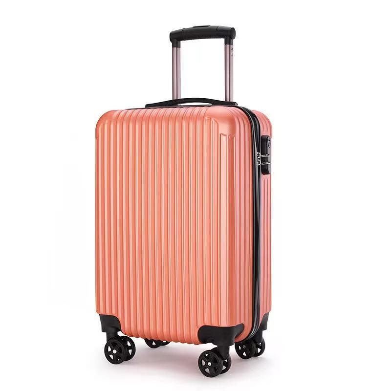 OEING Carry-on Striped Suitcase 20 inch