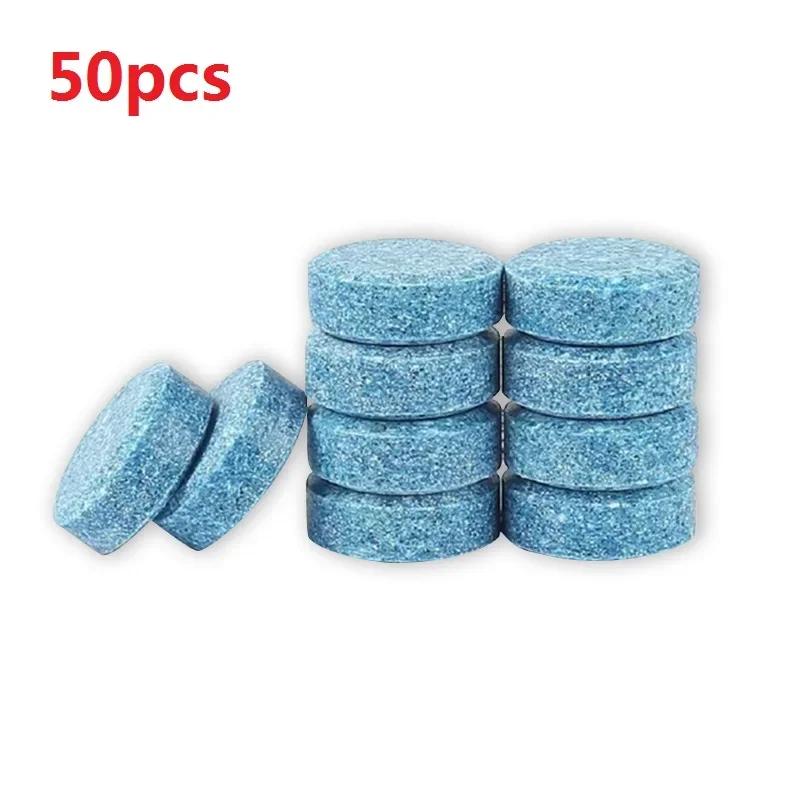 100/5Pcs Car Solid Cleaner Car Windscreen Effervescent Tablet Glass Water Solid Cleaner Universal Automobile Cleaner Accessories