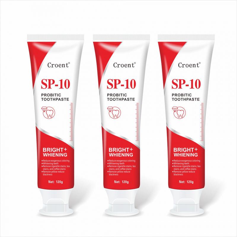 Exclusive Probiotic Whitening Toothpaste 120g - Reduces Tartar, Improves Yellow Teeth, Freshens Breath.