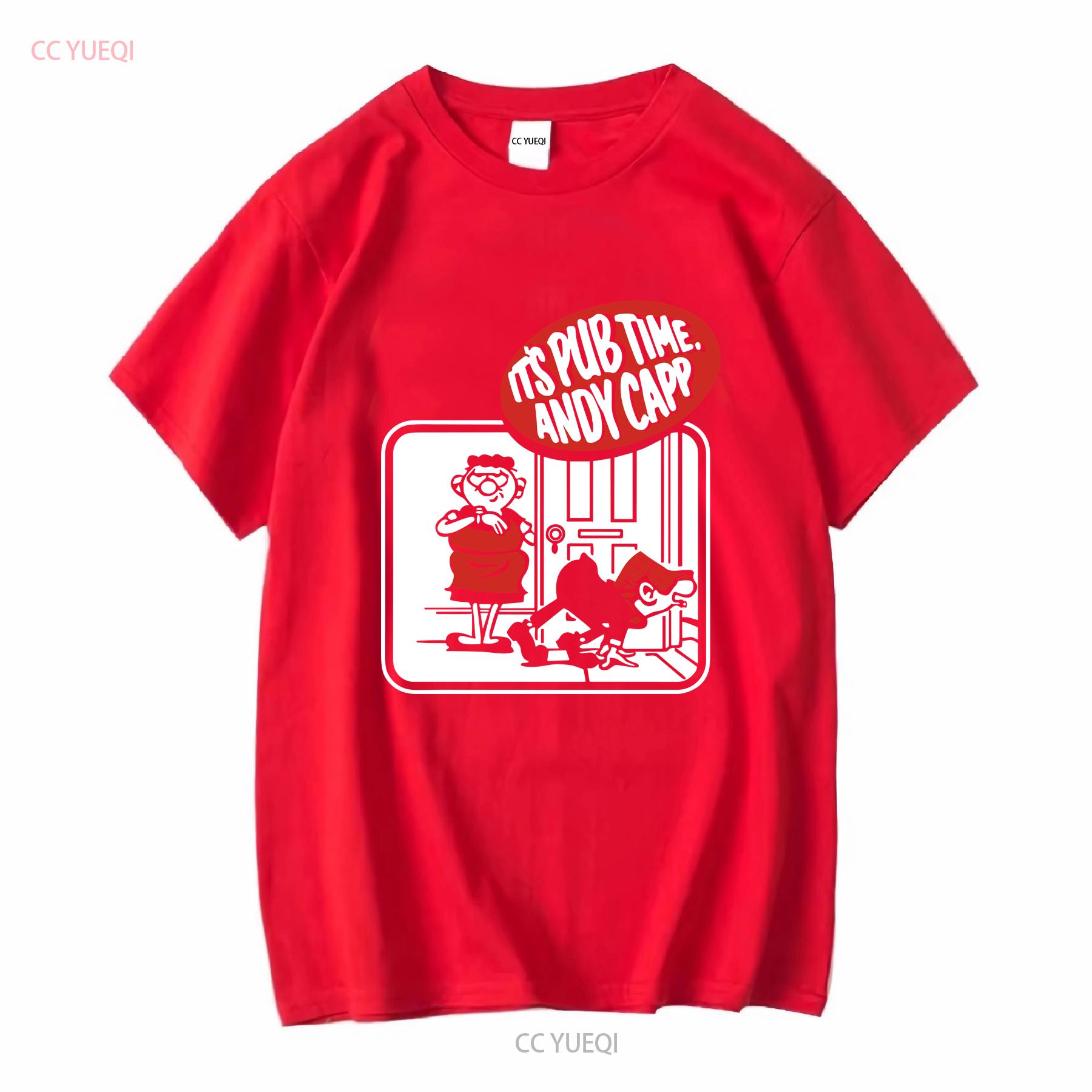 Jersey Ultras U15J T Shirt Cotton Terrace Hooligans Its Pub Time Andy Capp long or short sleeves vintage Washed streetwear S