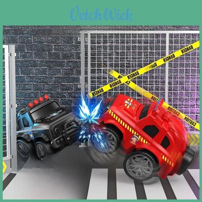 Offroad Police Car Toy With 360degree Spin For Toddler Kids Play And Learning