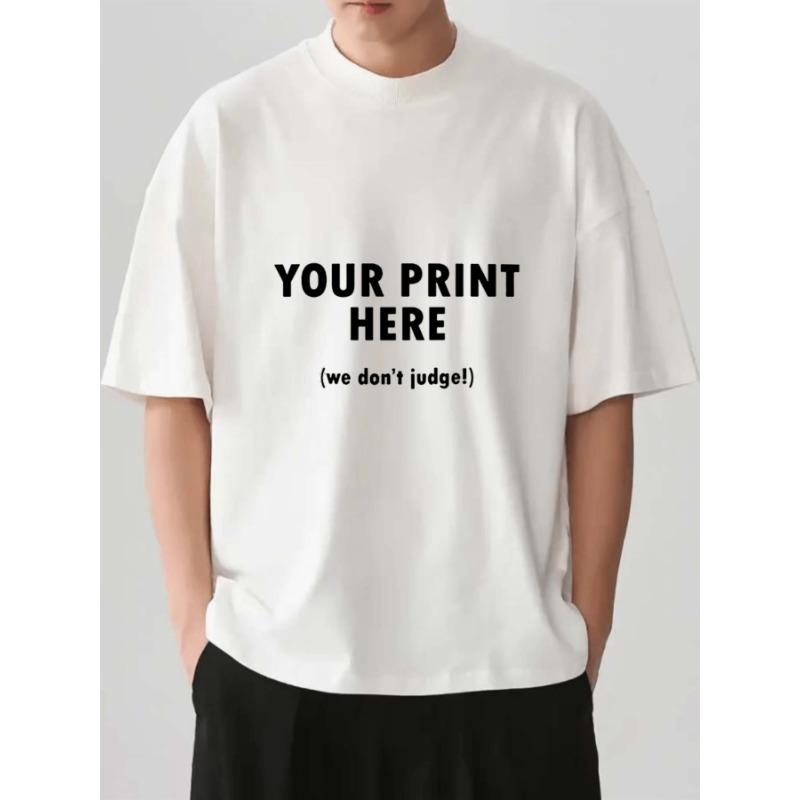 European sizes Customized T-Shirts, Suitable for Peripheral Products And Parties _ Adult T-Shirts