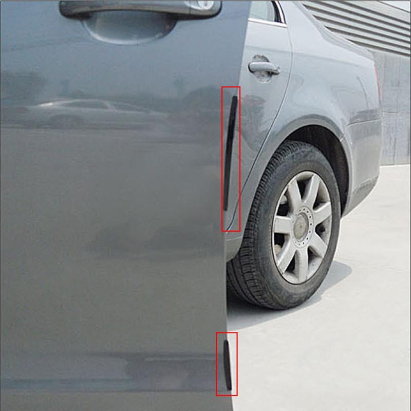 8pcs/set Car Door Side Edge Protector Strip Auto SUV Scrape Guard Bumper Handle Protective Cover Sticker Universal Auto Decal Interior Mirrors 6