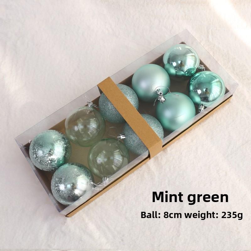 Christmas Pendants Decorations Atmosphere Ball With Metallic Surface For Home Decor And Holiday Celebration