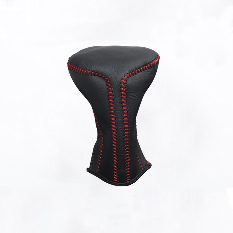 My Good Car Gear Shifter Handle Sewing Sleeve Hand Brake Sleeve Hand Sewing Gear Cover for Citroen C3-xr