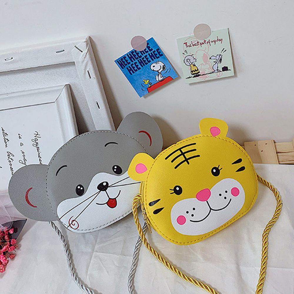 Casual Bear PU Leather Mini Girls Crossbody Bag Rabbit Handbags Cartoon Shoulder Bags Coin Purse