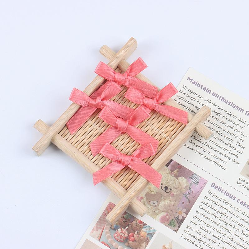 0.6CM Polyester Ribbon Bow - Small Bow Accessories