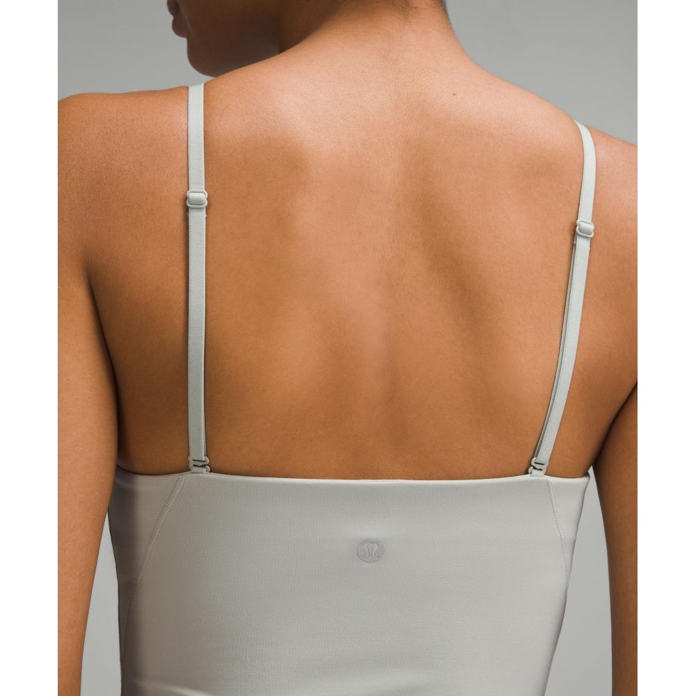Lululemon Align  High Neck CAmi TAnk Top  Light Support  A B Cup jAde Grey