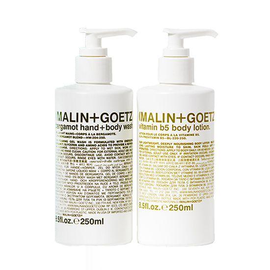 Melin & Goetz Holiday Bergamot Hand + Body Wash & Body Lotion Set (Hand + Body Wash 250ml + Body Lotion 250ml)