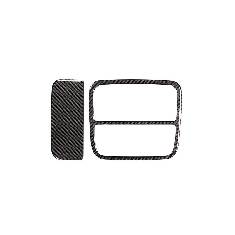 For Honda CRV 2007 2008 2009 2010 2011 Carbon Fiber Car Roof Reading Light Frame Cover Protective Trim