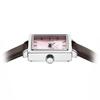 [ROMANSON] ROMANSON Renata Full Square R Pink Leather Watch RWRLLL5BF012WHPK0