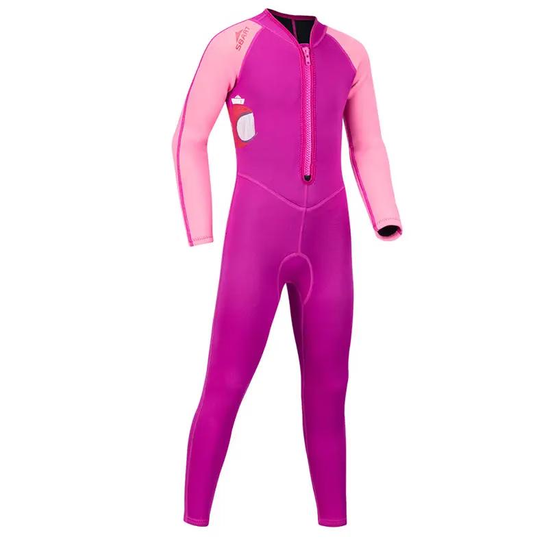SBART Kids 2mm Short Sleeve One-Piece Wetsuit L
