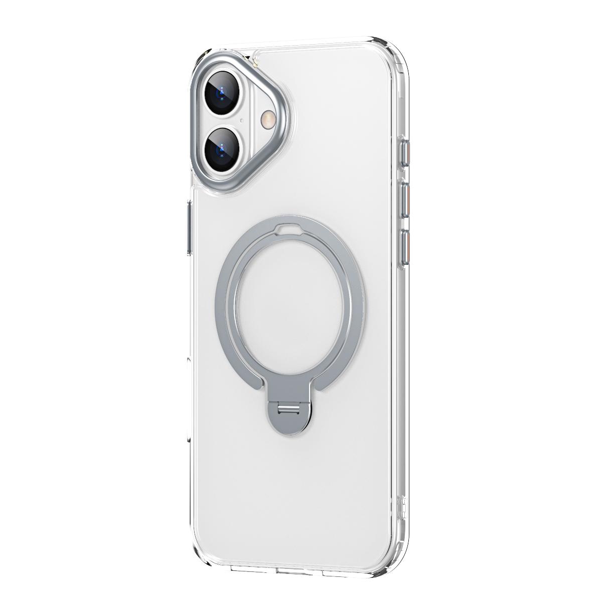 

Чохол для iPhone 16 з матовою задньою кришкою та підставкою, сумісний з MagSafe
