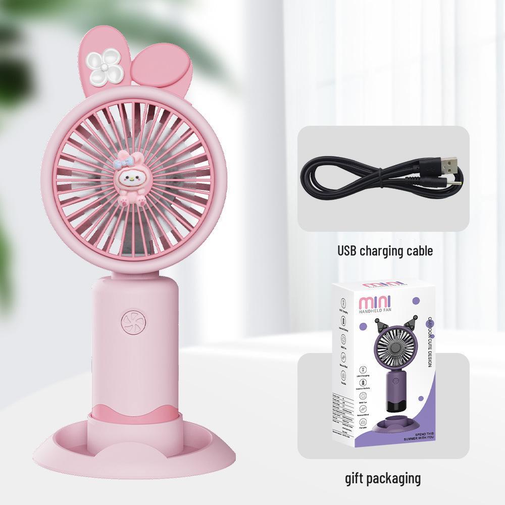 

2025 USB Rechargeable Mini Handheld Fan with Long Battery 17x4x8 cm