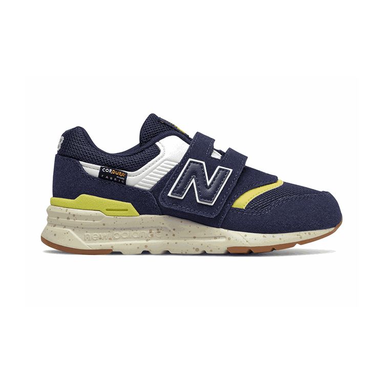 New Balance Nb 997H Round Toe Velcro Low Top Kids Casual Shoes Kids Sneaker Deep-Blue PZ997HAA