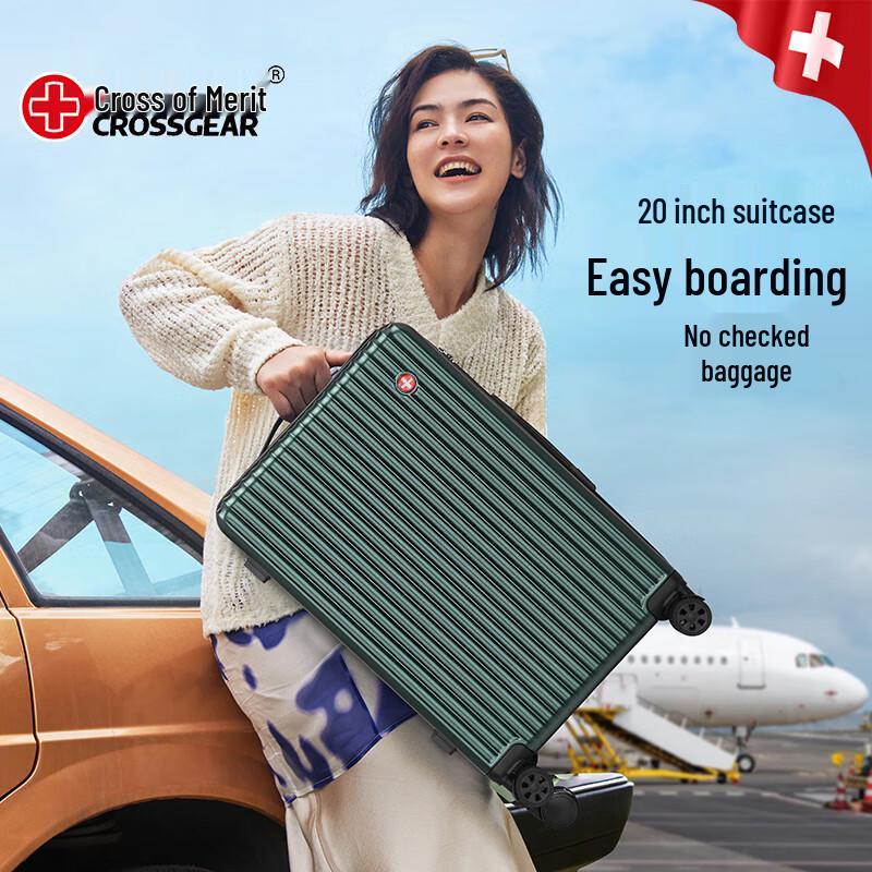 

CROSSGEAR PC Spinner Luggage 20 Inch