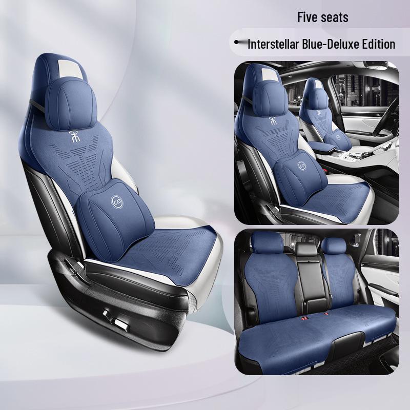ZFL Sports Leather Seat Cushion Cover for BYD Song PLUS - All-Season Comfort