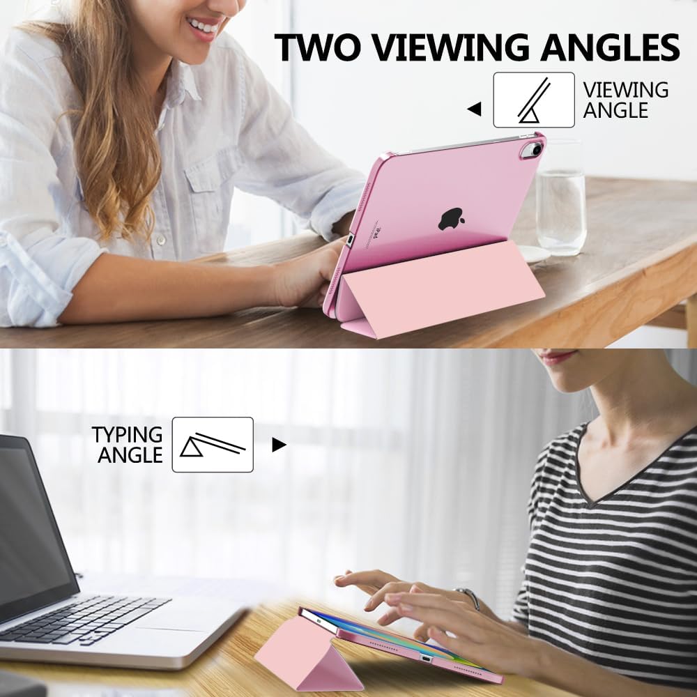 For IPad (A16) 11th Generation Case 11 Inch 2025, IPad 10th Generation Case 10.9 Inch 2022, Slim Stand  Back Shell Smart Cover