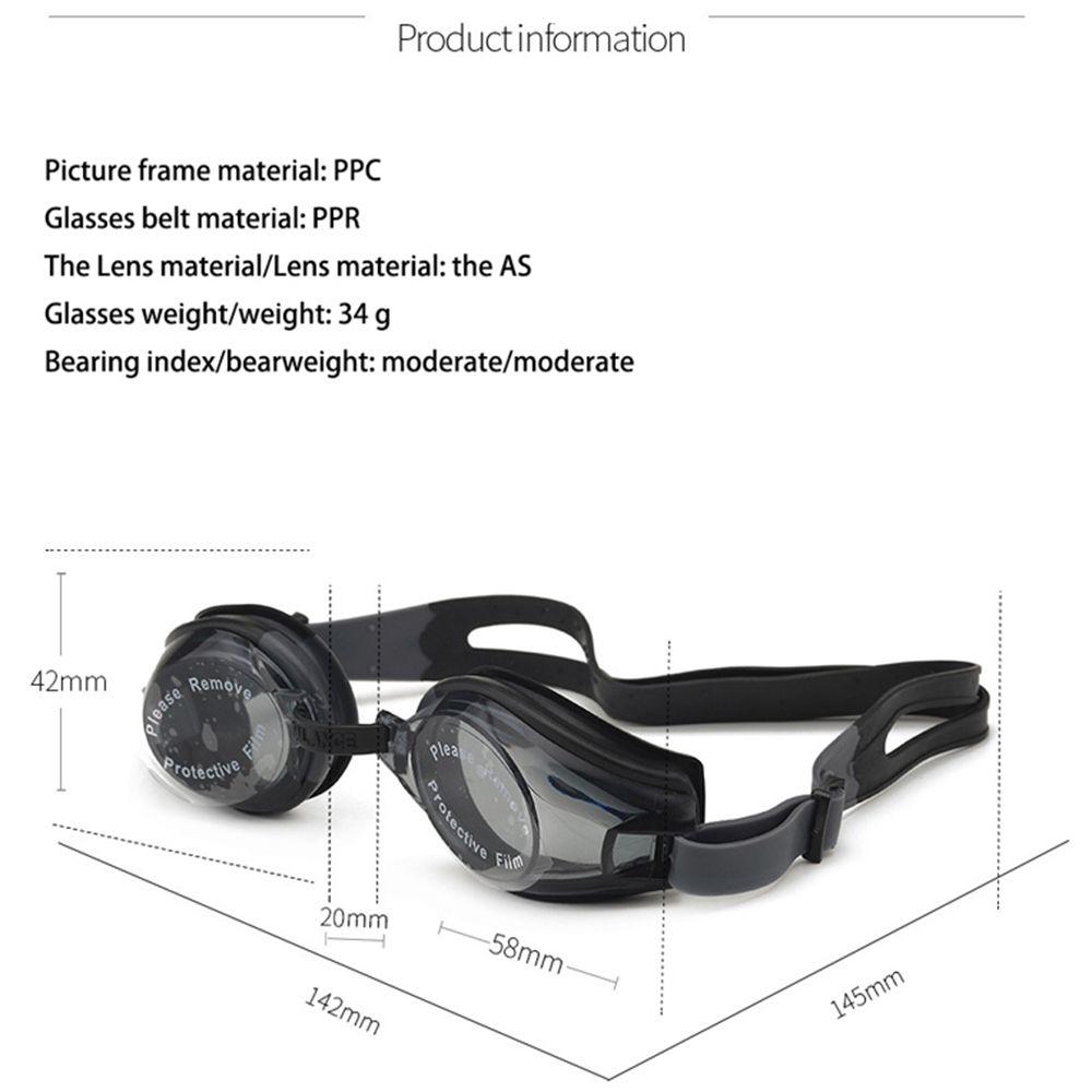 Eyewear Silicone Swimming Gear Swim Goggles Underwater Goggles Swimming Goggles Swimming Glasses