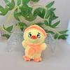 And Fun Cozy Hatwearing Plush Duck Keychain Collectible Doll In Bright Color Variants