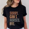 2026 New Fashion T Shirt Horse Heartbeat Design Adults Clothing Fashion Harajuku Horse Lover Female Tee Top Gifts