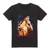 Bruce Lee Unisex Erwachsenen Gelber Jumpsuit T-Shirt