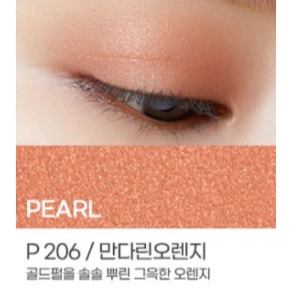Kate Pearl Single Glossy Eyeshadow P206 Mandarin Orange