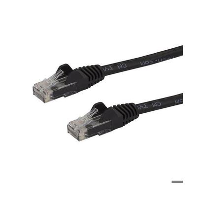 STARTECH Cat6 Gigabit UTP Network Cable - No Hook - 10 M - Anti-snag RJ45 Ethernet Cord - Male / Male Patch Cable - Black