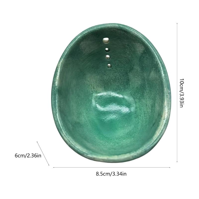 Premium Ceramic Herb Peelers Traditional Craftsmanship Multipurpose Scrapers Ceramic Texture Perfect for Herb and Spices