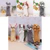 Charming Kawaii Dog Pencil Bag Plush Pencil Pouch Perfect For Makeup And Stationery Storage