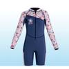 Children's Diving Suit 2.5MM One-piece Long Sleeve Shorts Women Snorkeling Surfing Warm Jellyfish Swimming