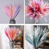 1PC Decoração Boho Fofa Planta Falsa Festa de Casamento Capim dos Pampas Cana Artificial Longa 77CM
