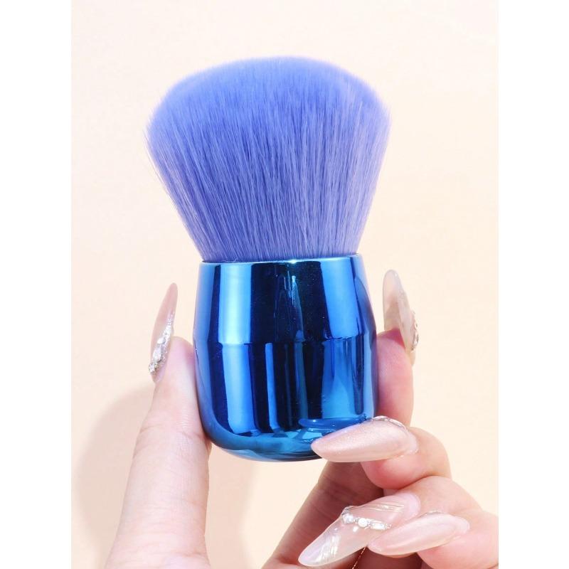 1pc Large Face Powder Brush, Makeup Brush For Nail Art Powder, Blush Brush, Makeup Brush, Soft Hair Beauty Tool Brush,Contour Powder Brush