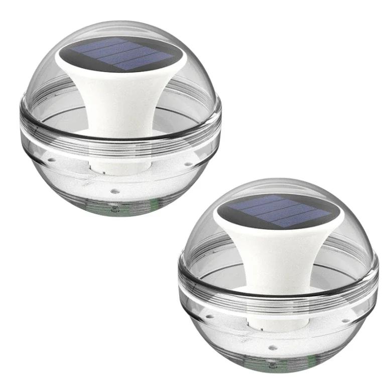 Solar Floating Pool Light Waterproof LED Solar Glow Ball Lamp 3 Lighting Modes Pools Pond Fountain Garden Party Home Decoration