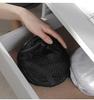 Cesta de Lavandería Plegable de Malla de Nylon Estilo Nórdico, Ligera con Doble Asa para Dormitorios de Estudiantes