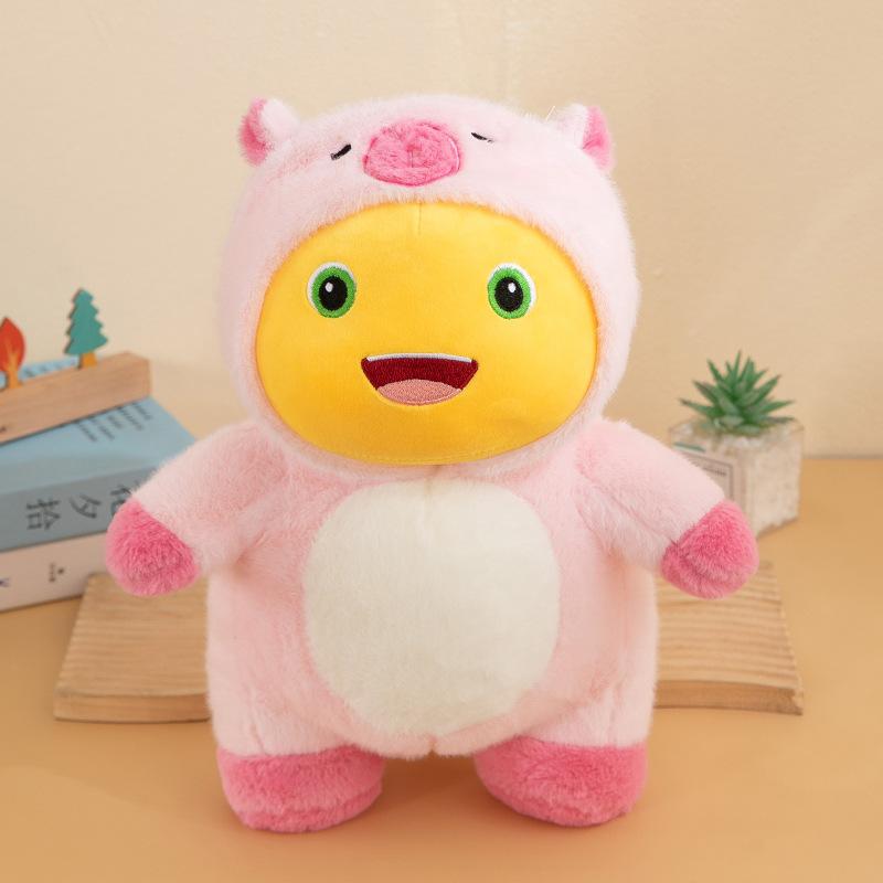 New Milk Dragon Transformation Capybara Plush Toy Pink Kids Doll Grabber Ragdoll Girlfriend Birthday Gift