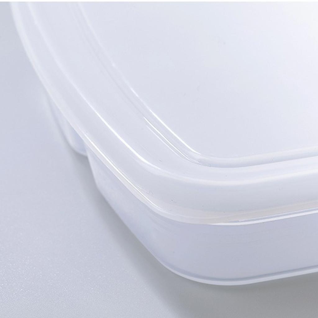 Unterteilter Vorratsbehälter, luftdichter Mehrzweckbehälter für Zwiebeln, Ingwer, Knoblauch, gefrorenes Fleisch zum Einfrieren