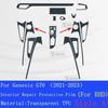 For Genesis G70 - Car Interior Center Console Transparent TPU Protective Film Anti-scratch Sticker