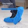 Disposable Non-Slip Indoor Overshoes for Adults and Children - Thickened, Anti-Static, Wear-Resistant, Non-Woven Foot Covers for Guests